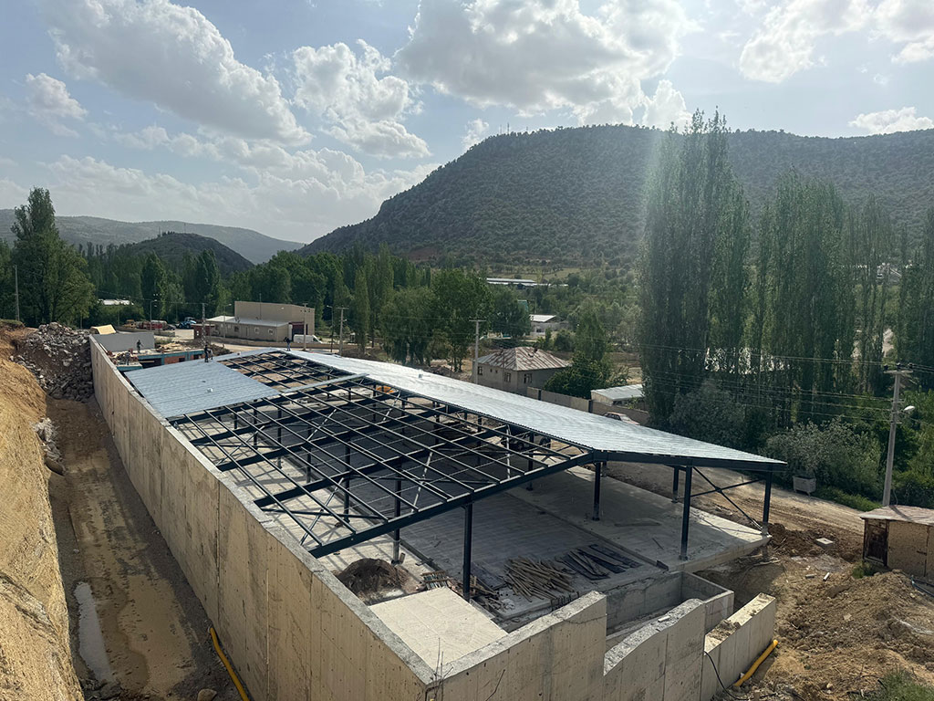 Bozkır hayvan pazarı projesi